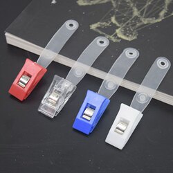 Id Card Plastic Card Holder Clip Work Badge School Badge Employee Nurse Factory Badge Doctor Badge Blue