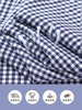 Deep sea cotton plaid shirt men,s long sleeve business gentleman slim non-ironing long staple cotton button button point collar formal shirt