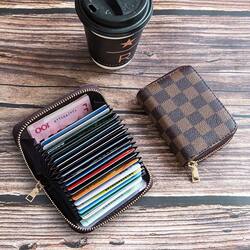 Exquisite High-End Card Holder for Women, European and American Style, New Model with Multiple Card Slots, Anti-Degaussing, Ultra-Thin, Large Capacity, Compact Card Holder for Women