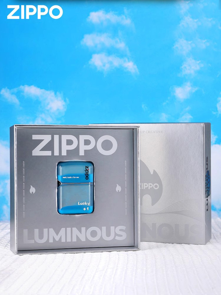 Zippo ルミナス クイックサンド ライター - 公式本物 防風