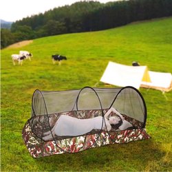 20inch Luggage-Style Hotel Mosquito Net Travel Floor Tent Outdoor Windproof Space Capsule Quick-Open Mosquito-Proof No Setup Required