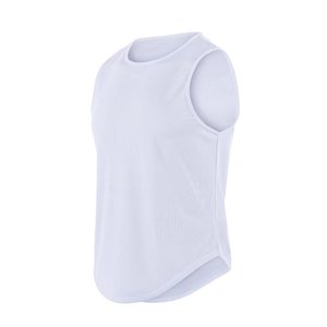 
Solid color sweat-free quick-drying vest for men running, popular fitness and leisure breathable sports vest for men sleeveless vest