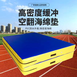 High Jump Sponge Mat, Foldable, Anti-Fall, Waterproof Pvc Protective Mat for Taekwondo, Martial Arts, and Sports Training