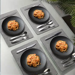 Steak Dinner Plate, High-End Western-Style Tableware, Knife and Fork Set, Complete Set of Pasta Plates, Vegetable Plates, Western Restaurant High-Value Plates