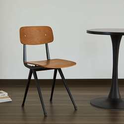Industrial style chair loft Nordic retro iron art American country simple old cafe bar home dining chair