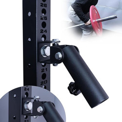 360-Degree Barbell Rack, Barbell Stand, Strength Training Deadlift Squat Rack, T-Shaped Rowing Machine, Fitness Equipment