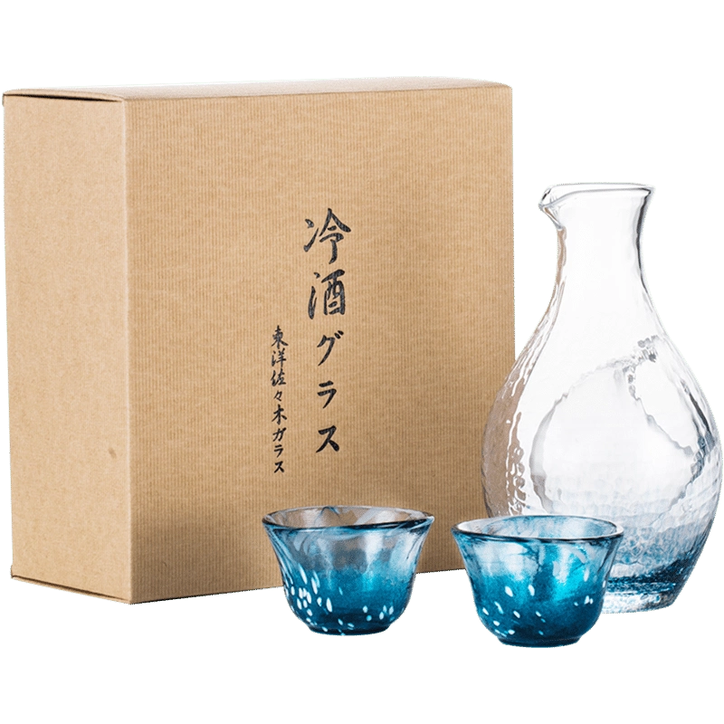 高麗　盃　酒器 日本TOYO－SASAKI冷酒壺組星空清酒分酒器組手工玻璃酒壺杯組日式高檔