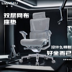 Lianshu L2 Ergonomic Chair, Multi-Functional Adjustable Home Computer Chair, Comfortable for Long Sitting, Breathable, Waist-Protecting Office Chair
