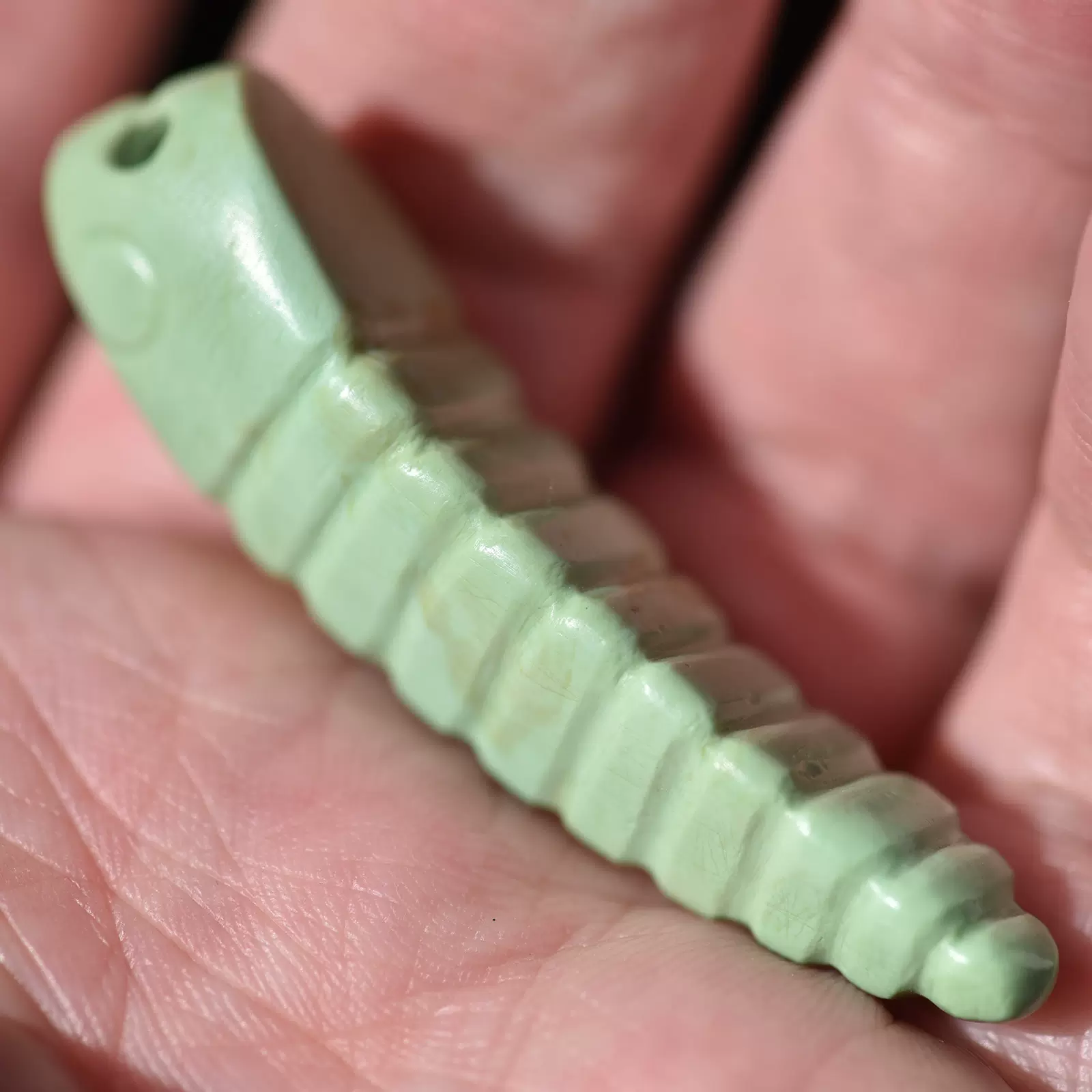 老玉古玉高古玉商代玉虎形佩