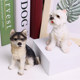 Simulated puppy ornaments Husky West Highland model crafts desktop office flower gardening car interior decorations
