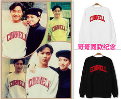 Leslie Cheung's Same Style Commemorative Jacket, Fleece Sweatshirt, Couple's Clothing for Men and Women, Fan Commemorative Clothing