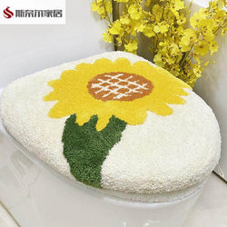 Toilet Seat Cushion, Special Cushion for Smart Toilets, Japanese-Style Soft and Thickened Toilet Seat Cushion, Three-Piece Set for Smart Toilets
