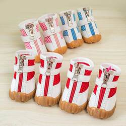 Dog Shoes, Dog Shoes for Small Dogs, Pet Dog Shoes, Sports Mesh Shoes, Soft, Non-Slip, Breathable, Small Dog Shoes