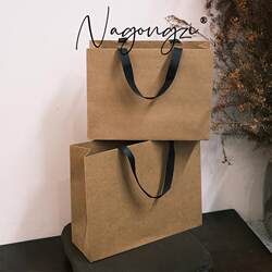Father's Day Gift Bag, No-Waistline Kraft Paper Bag, Tote Bag, Logo Gift Bag, Paper Bag, Gift Bag, Shopping Bag