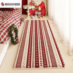 Carpet, Bedroom Rug, Bedside Rug, Christmas Decoration, Master Bedroom, Home Atmosphere Decoration, Non-Slip