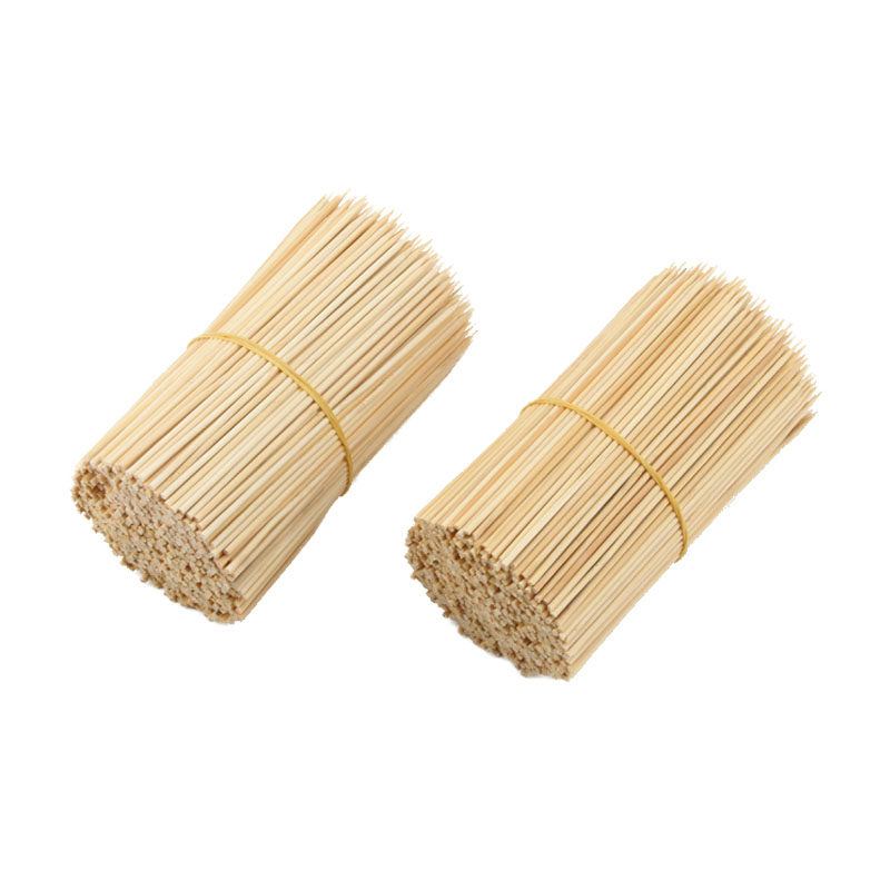 Xiên tre Kaizhou 15cm - Que nướng dùng một lần cho thịt viên & xúc xích