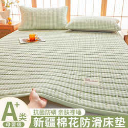 Cotton Mattress Pad for Home Bedroom, All-Season Thickened Warm Pad, Soft Mattress, Tatami Mat