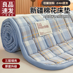 Cotton Mattress Pad for Home Bedroom, Thickened for All Seasons, Warm Mattress Pad, Soft Mattress, Tatami Mat