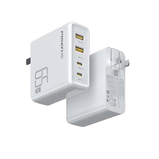 Pinsheng 65W multi-port GaN gallium nitride charger fast charging PD ...