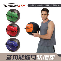 Soft Wall Ball, Core Strength Medicine Ball, Weighted Ball, Solid Weight-Bearing Ball, Yoga Personal Training, Explosive Training Fitness Equipment