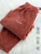 Special price home pants for women in autumn and winter coral velvet warm double-sided velvet fairy warm pants large size home lazy pants student
