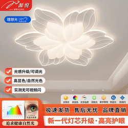 Living Room Ceiling Lamp 2026 New Model Whole House Lighting Full Spectrum Petal Lamp Bedroom Lamp High-End Zhongshan Lighting Fixtures