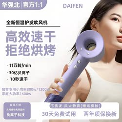 New Hair Dryer 1200W for Dormitory Use, Household Negative Ion Hair Care, High-Power Wind, Quiet, High-Speed Drying