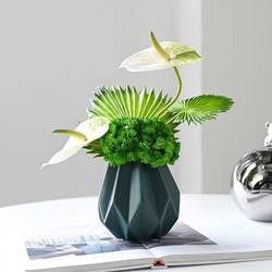 Artificial flowers, artificial flower decorations, green plant decorations