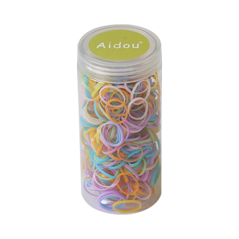 
Kawano colorful disposable rubber bands with high elasticity and durability
