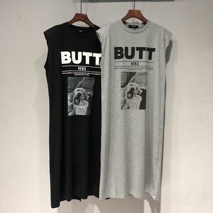 Summer sleeve -free vest skirt men's nightdress Korean loose long T -shirt cotton pajamas, peerless pajamas home service