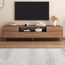 Tv Cabinet for Small Apartments, Living Room, Home Use, Simple Modern Coffee Table Set, Floor-Standing with Solid Wood Legs, 26 New Models of Tv Cabinets