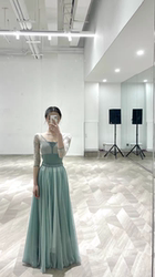 Ballet Practice Clothes for Women, Gymnastics, Ethnic Performance, Dance Exam, Body Shaping, Large Swing Skirt, Classical Dance, 720-Degree Half-Body