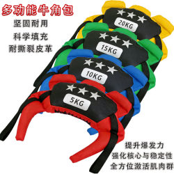 Bulgarian Horn-Shaped Squat Energy Bag Gym Multifunctional Weighted Physical Training Sandbag Wrestling Sandbag