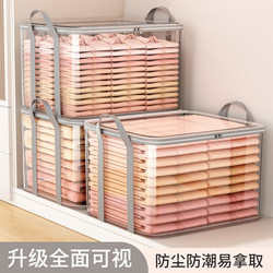 Clothes Storage Box, Quilt Storage Bag, Organizing Bag, Transparent Clothing Storage Box, Large Capacity Wardrobe Organizer, Seasonal Change Essential
