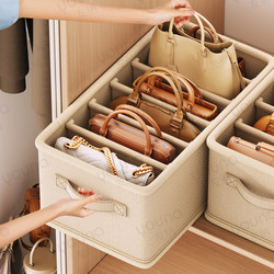 Bag Storage Organizer, Tote Bag Divider for Cabinet, Dustproof, Space-Saving Protective Bag, Bag Storage Rack