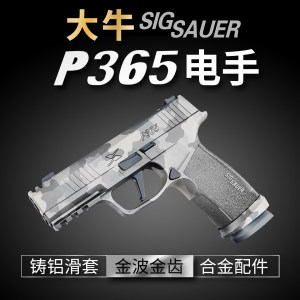 
Daniel p365 new batch of SIG Sauer SIG electric hand Jinbo aluminum slide fire control electric adult toy model gun
