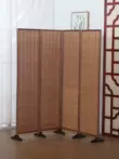 Vách ngăn phong cách cổ điển Trung Quốc gấp phòng khách văn phòng lối vào cửa có thể di chuyển chặn lối vào tre đau khổ làm vách ngăn phòng khách vách ngăn phòng bếp bằng gỗ 