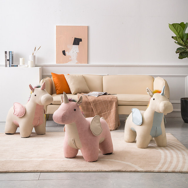 Creative animal stool cartoon stool sofa wearing shoes stool large ...