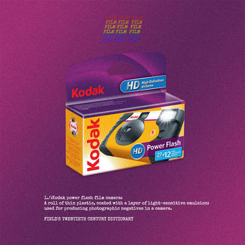 Kodak disposable camera with flash 39 colors