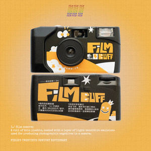 Original filmbuff disposable film camera point and shot color film retro film machine student birthday gift
