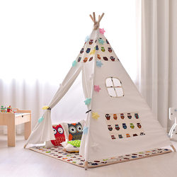Oh, Baby, Indian Children's Tent Indoor Playhouse for Home Use, Boys' Princess Castle, Small House Toy House