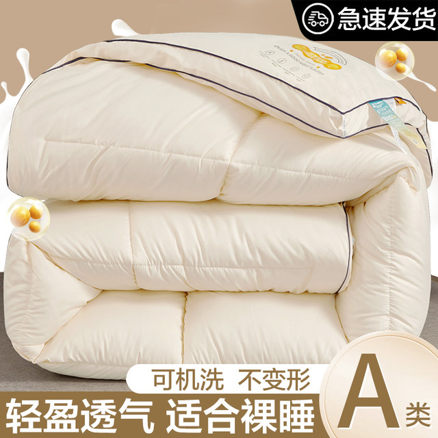 Soy fiber quilt winter quilt quilt core student dormitory thickened warm spring and autumn quilt air-conditioned quilt single winter day