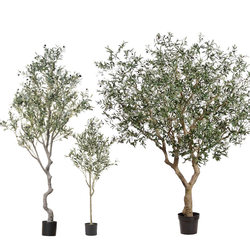 Artificial Olive Tree Nordic Style Home Living Room Floor-Standing Indoor Fake Green Plant Potted Decoration Ornament 