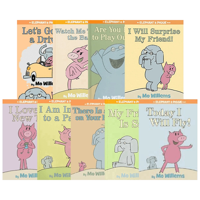An Elephant and Piggie Book 小猪小象系列英文原版