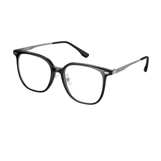 Loho glasses women's ultra -light titanium black frame myopia can be used to prevent Blu -ray glasses framecatscale
