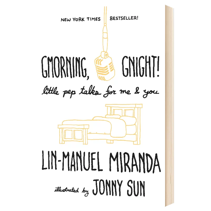 早安晚安英文原版Gmorning Gnight 音樂劇Hamilton作者林漫威寫給你我