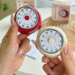 Japanese Imported Yamazawa Kitchen Timer Magnetic Mechanical Reminder Time Management Alarm Clock Student Self-Discipline