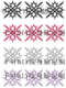 Vampire knight tattoo sticker cone, zero -tattoo sticker, Lan Lanshu Waterproof COS Buy Two Get One