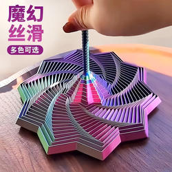 3D Printed Optical Illusion Folding Children's Educational Toy Polygonal Carrot Tower Stress-Relief Spiral Three-Dimensional Design Toy