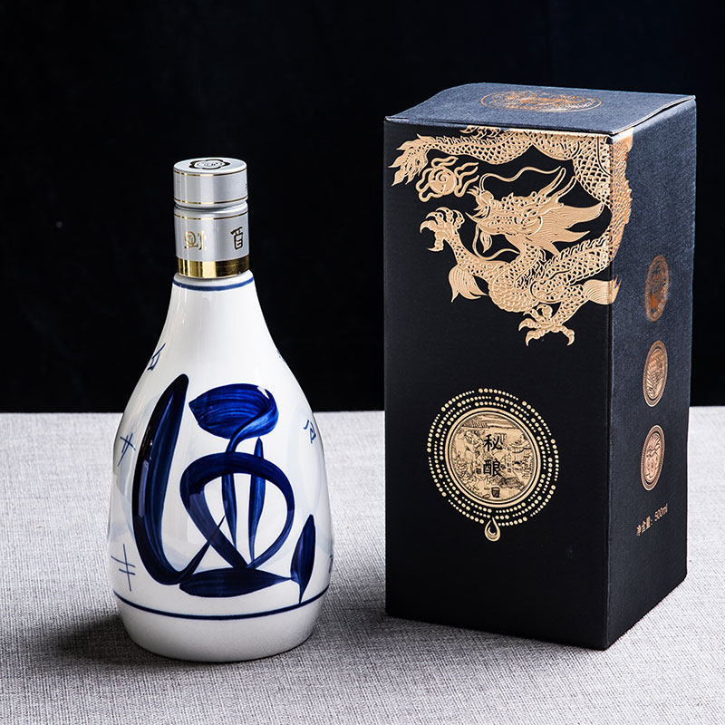 青花瓷瓶2個 青花瓷酒瓶收藏指南，蓝白之间见真章-淘宝逛一逛